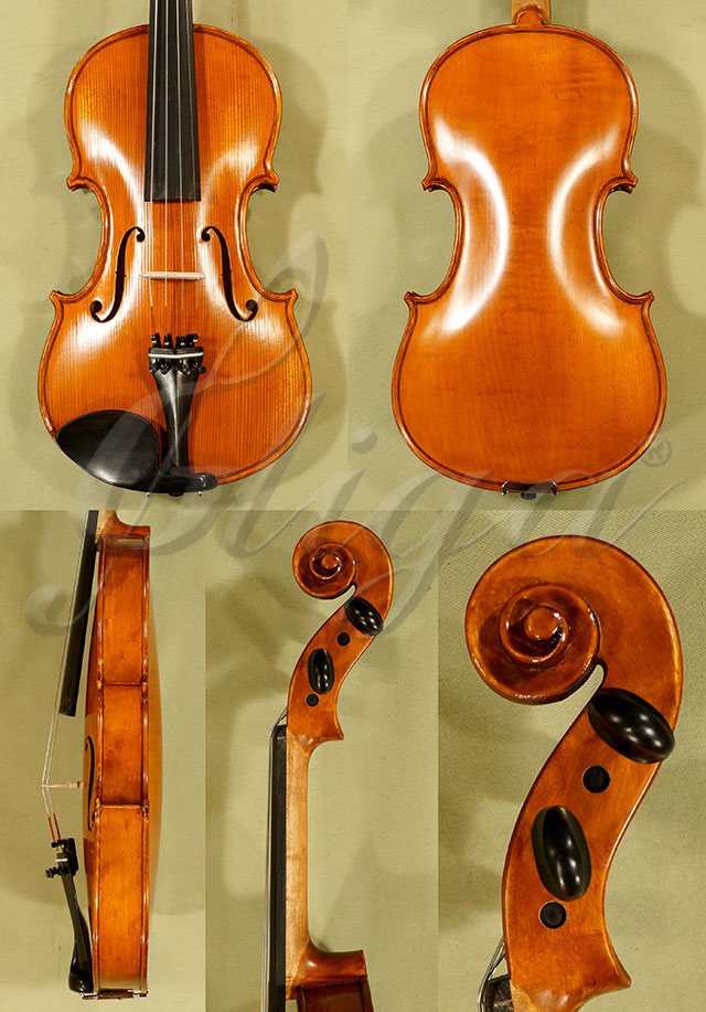 Antiqued 4/4 Student GEMS 2 Birds Eye Maple One Piece Back Violin  * Code: C6416