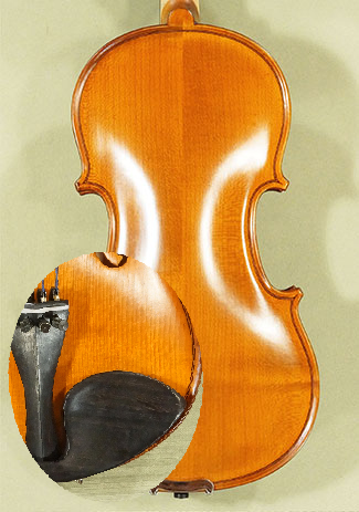 Antiqued 1/2 School GENIAL 1-Oil Left Handed Violin * Code: C8194