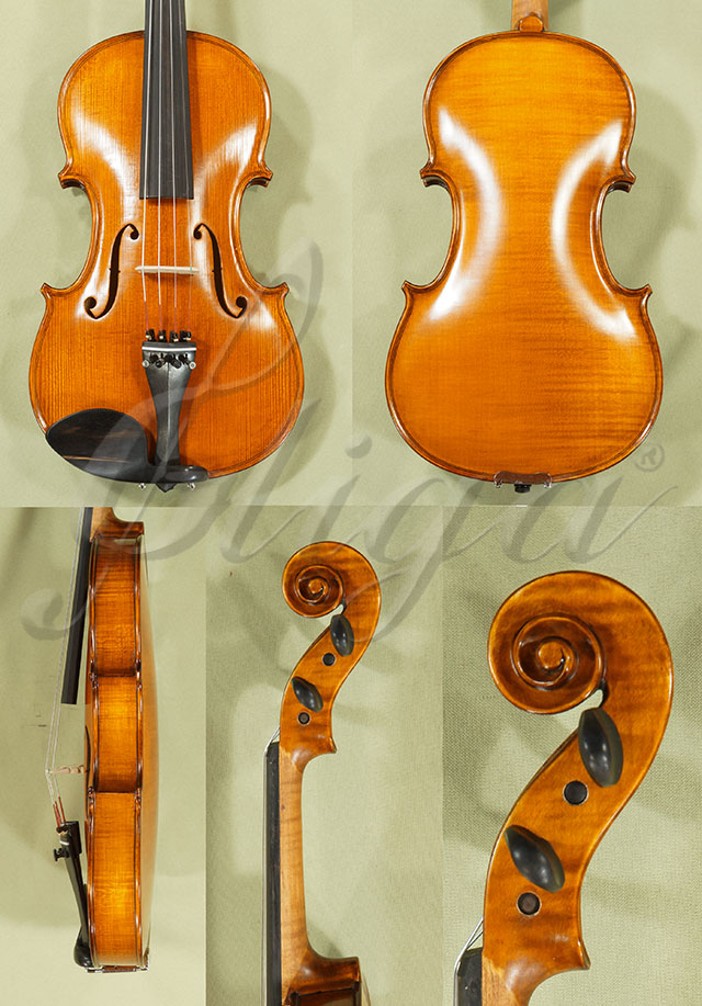 Antiqued 4/4 Student GEMS 2 One Piece Back Violin Guarneri  * Code: C8328