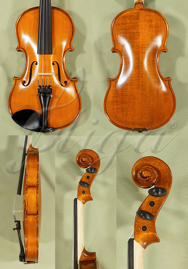 Antiqued 3/4 School GENIAL 1-Oil Violin  * Code: C8393
