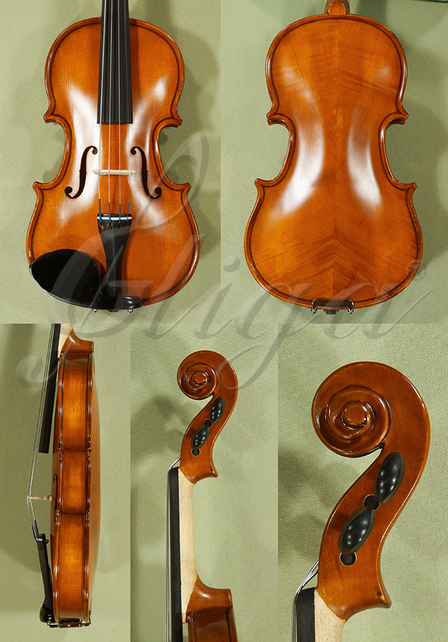 Antiqued 1/10 School GENIAL 1-Oil Violin  * Code: D0516