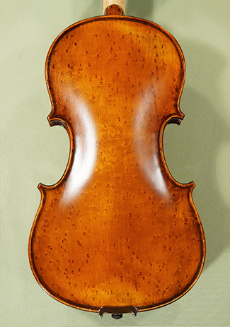 Antiqued 13" WORKSHOP GEMS 1 Birds Eye Maple One Piece Back Violas * GC5056