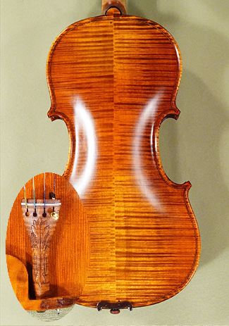 Antiqued 4/4 MASTER GENOVA 1 Violin * Code: D1394