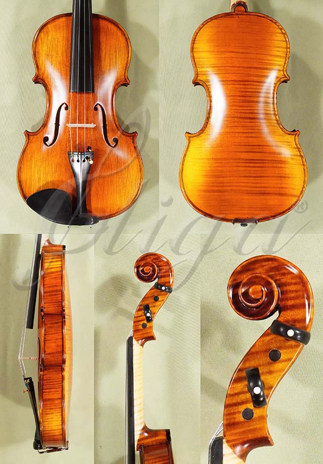Antiqued 4/4 MAESTRO GLIGA One Piece Back Violin 'Guarneri' * Code: D1489
