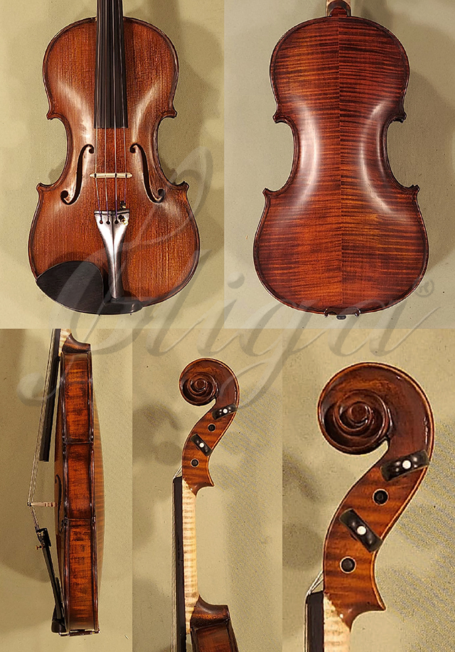 Stained Antiqued 4/4 PROFESSIONAL 'GAMA' Violin * Code: D1490